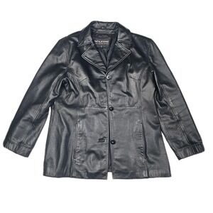 Vintage  Leather Jacket Wilson‎ Size Large